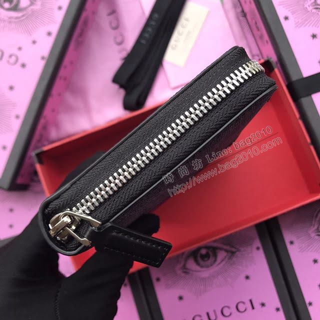 Gucci錢包 古馳新款Sylvie拉鏈包皮夾 七夕情人節特別系列 Gucci女錢包 476083 愛心全皮  gdj1110